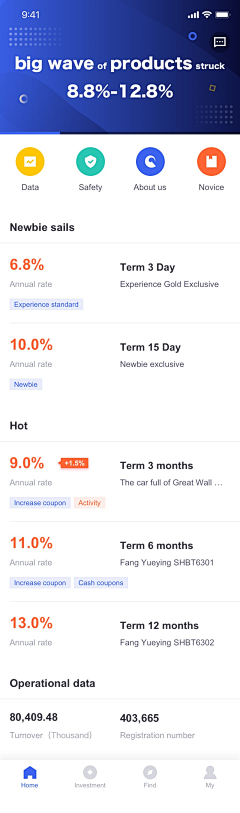 up-360采集到APP首页
