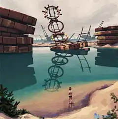 瑞典艺术家【Simon Stalenhag】拟真的科幻绘画_原画资源下载区 _ CG游麟网游戏美术制作交流平台 - 手机版 - Powered by Discuz!