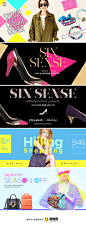 韩国dnshop时尚服饰图片banner设计欣赏 - 电商淘宝 - 黄蜂网woofeng.cn#时尚##女装#