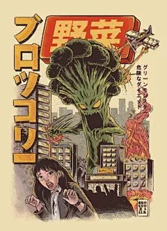 酷炫！脑动大开的壁纸，龙+寿司、美少女+猫，风格超独特！