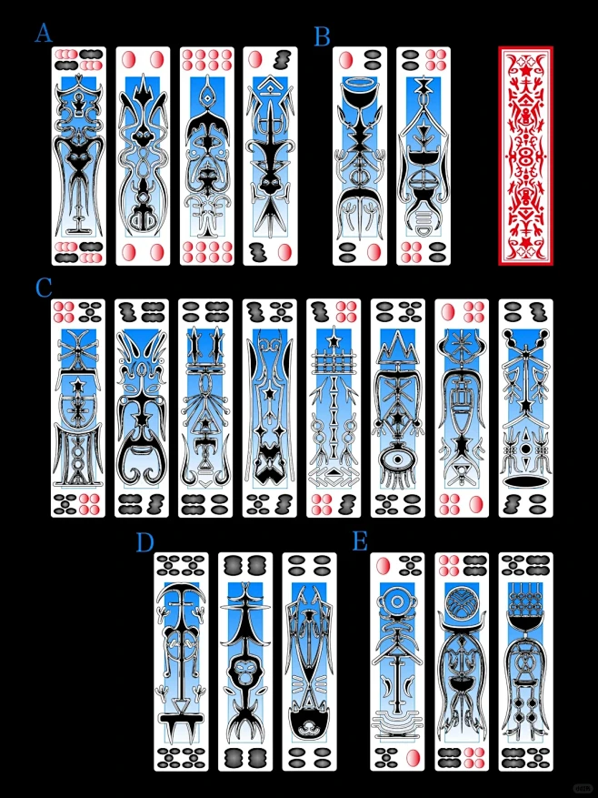 长牌设计 | 川渝文化与巴蜀符号 长牌也称叶子牌，发源于四川，据传为三国时期诸葛亮所创造，现版本一般使用水浒传人物作牌面形象。 长牌体系有五种 ...