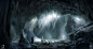 Ice caves interior