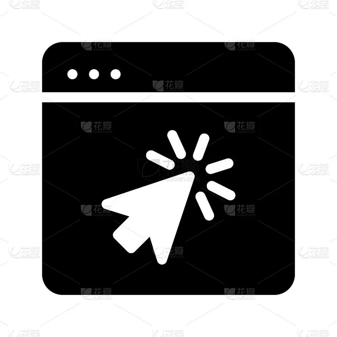 web page click素材-花瓣网