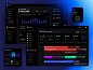 Eclipse - Figma dashboard UI kit for data design web apps product saas