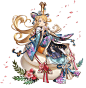 Petalfall Kimono Charlotta Art - Granblue Fantasy Art Gallery