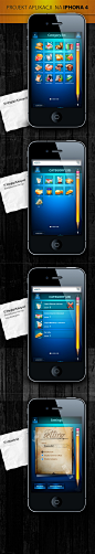 iphone 4 app - other screen application by ~webdesigner1921