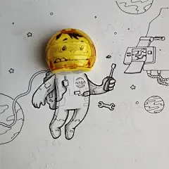 【乱入的小怪兽】艺术家Ratan创意插画作品欣赏