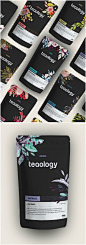 Binary Vision Studios - Teaology Packaging Design #tea / Submit: worldpackagingdesign.com/submit  / World Brand Design Society
