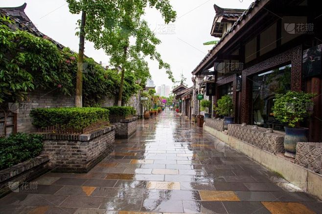 巷,风景,宽窄巷子,成都,四川省,旅游目的地,水平画幅,旅行者,户外,建筑结构