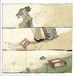 狐x狸采集到Tony Sandoval，墨西哥插画师
