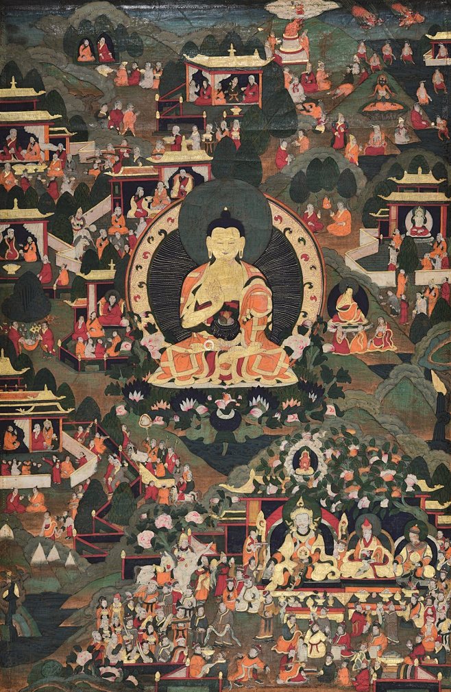 药师佛唐卡