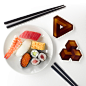Soy Shape 立体酱料调料碟 创意个性餐具 家用陶瓷日式寿司小碟子-淘宝网