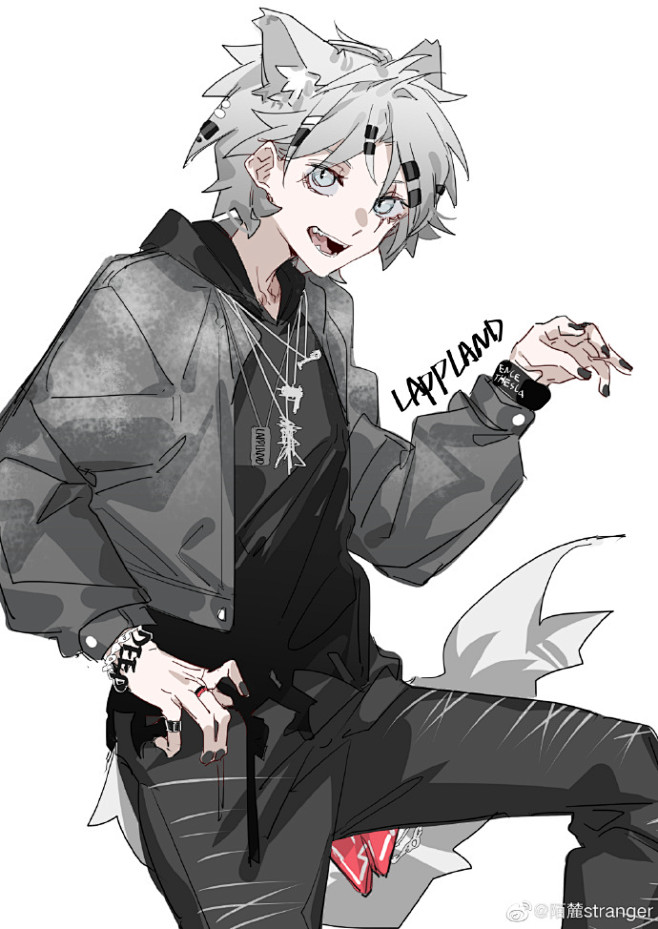明日方舟超话#明日方舟##拉普兰德# 帅哥