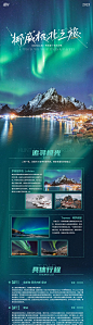 挪威极北旅行海报-源文件
