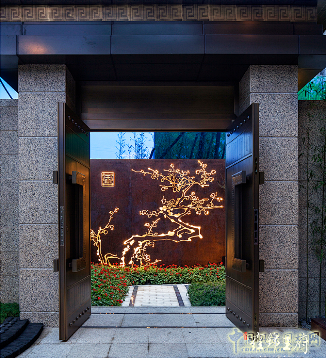 笛东作品：成都蓝光·雍锦王府景观设计