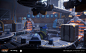 Ratchet & Clank: Rift Apart - Neo Nefarious City - Trainstation, Matt Graczyk : A city as big as Neo-Nefarious  City needs a lot of stuff. Why are there so many crates of bouncy balls and Emperor nefarious action figures though?

I was responsible for