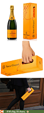 Veuve Clicquot "Take Along" package design by 5.5 Designers