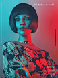 Michalis Anousakis Hair Design W/2012 by Vasilis Topouslidis, via Behance