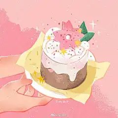 #插画艺术# 投稿:@炸萌子 ｜

在春天里走一走，触摸淡淡的天空，捕捉夹杂着花瓣的风的形状，听花开草动的声音，闻雨后泥土的香味，嘴里也尝尝樱花的味道…
✨这是一个对我意义重大的季节，向生生不息致敬
#遇见艺术# ​​​​