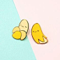 banana bros pin set