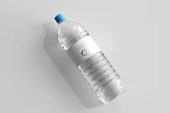 极简矿泉水瓶包装样机