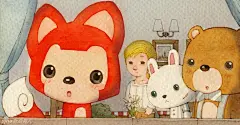 《阿狸尾巴》精彩插图 : 《阿狸尾巴》精彩插图