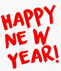happy new year字体设计-觅...