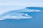 white and blue ocean waves