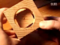 一个木头刺果的制作过程 Puzzle Woodworking
