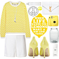 A fashion look from January 2014 featuring Marni sweaters, Chalayan shorts and Jimmy Choo pumps. Browse and shop related looks.