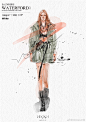 iPad时装画软件：procreate画笔：pencil笔刷：VEGGA小笨水彩笔刷VEGGA小笨时装画分享超话 ​​​ ​​​​