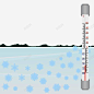 手绘水温测试 免抠png 设计图片 免费下载 页面网页 平面电商 创意素材