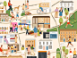 South East London by Folio Illustration Agency on Dribbble