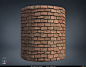 Ceramic Roof Tiles Study Version 2.0, Joshua Lynch : I wanted to take another stab at a ceramic roof study I did some months back. My goals here were to get better control of the noise, focus on adding mortar to ground the elements and seat the tiles toge