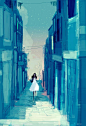【插画师Pascal campion插画作品欣赏】
Pascal Campion，法裔美国人，插画师，目前居住在旧金山。画风简单但却十分感人，以轻盈温软的笔触勾画出充满温馨浪漫的画面，每一张都充满着作者浓浓的情感，饱含着现代都市的优雅，少男少女间的浪漫，家庭的温馨，以及自然间的童真与快乐，总有一张能让你找到自己的影子。 ​​​​