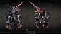 【新提醒】【翼魔怪物】3D模型下载，怪兽CG模型下载。动物 怪物 宠物 坐骑CG帮美术资源网 -