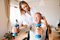 Nurse and senior man in wheelchair during home visit. by Jozef Polc on 500px