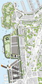 Sydney /  Barangaroo - Final Plan / From top: Headland Park, Barangaroo Central, and Barangaroo South  / After nearly ten years of planning and development, Barangaroo, a 22-hectare port on the Sydney waterfront, is coming together as a rich, $6 billion, 