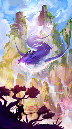 采集柳夏枝萌采集到鲲鱼底纹素材柳夏枝萌采集到金