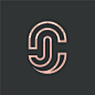 字母cj字母jc标志logo矢量图设计素材