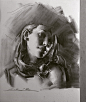 A piece of portrait demo, jie gaoart