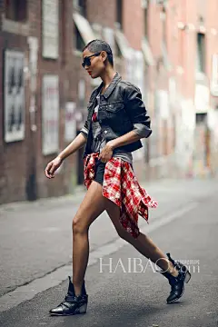 【图】复古女孩PK都会女郎，谁的高分搭配有惊艳到你？一周博主Best Look票选(10月12日~10月18日)_第3页_一周博主Best Look_海报时尚网