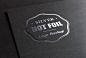 Silver Stamping Logo MockUp