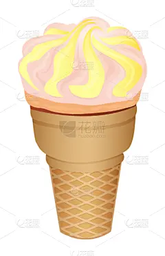 可爱的,分离着色,冰淇淋,漫画,白色,计算机,果汁冰糕,食品,简单,甜点心