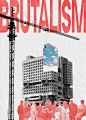 Дом Советов Калининград  House of Soviets (Kaliningrad) Poster for the festival “PASTE UP WARSAW” 2024