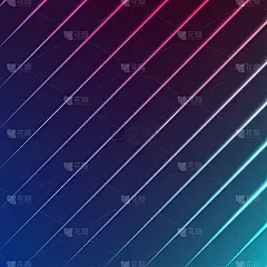 抽象的夜晚派对横幅魅力设计风格，现代传单在A4彩色背景