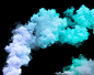 06780-1576441943-a green smoke stack is shown against a black background with a black background and a white smoke stack in the center, Alberto S