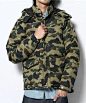 JUJU日本代购 A BATHING APE 外套 羽绒服 迷彩 带帽 男 12.17-淘宝网