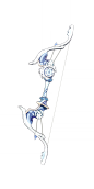 Compound Bow : Compound Bow (Chinese: 钢轮弓 Gāng Lúngōng) is a craftable 4-Star bow. Total Cost (0 → 6) The whole world flocks to the commercial port of Liyue, much to the city's pride. With the tides of people also come exotic treasures. This compound bow 