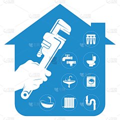 管道维修服务标志